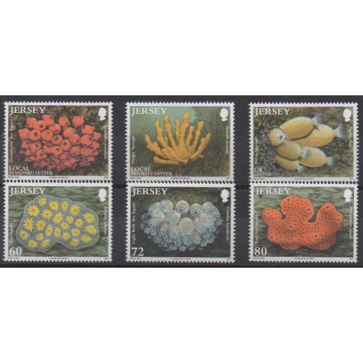 Buy this set of stamps of Jersey of the year 2011 (Nb 1628/1633).