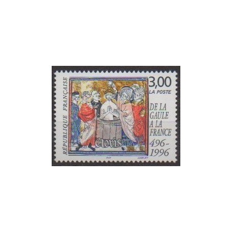 France - Poste - 1996 - Nb 3024 - Various Historics Themes