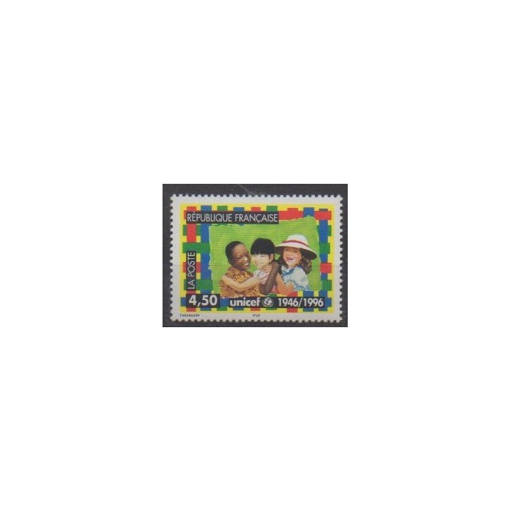 Buy this stamp of France of the year 1996 (Nb 3033).