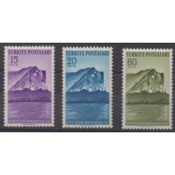 Turquie - 1947 - No 1057/1059 - Chemins de fer