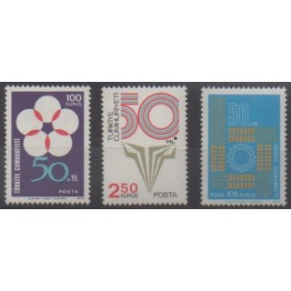 Buy this set of stamps of Turkey of the year 1973 (Nb 2071/2073).