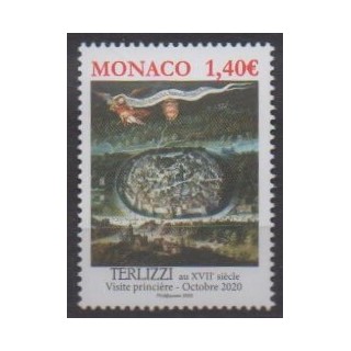 Buy this stamp of Monaco of the year 2020 (Terlizzi).