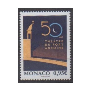Acheter ce timbre de Monaco de l'année 2020 (Théatre du fort Antoine).