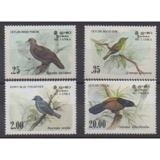 Buy this set of stamps of Sri Lanka of the year 1983 (Nb 660/663).