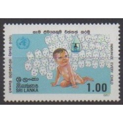 Sri Lanka - 1987 - No 796 - Enfance