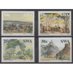 Sud-Ouest africain - 1987 - No 557/560 - Peinture