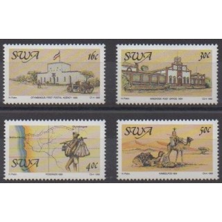 Buy this set of stamps of South-West Africa of the year 1988 (Nb 582/585).
