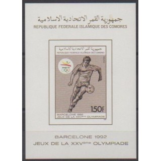Acheter ce bloc-feuillet des Comores de l'année 1989 (No BF du 500ND).
