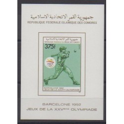 Comores - 1989 - BF du 502ND - Jeux Olympiques d'été