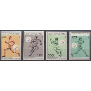 Buy this set of stamps of Comoros of the year 1989 (Nb 499/502ND).