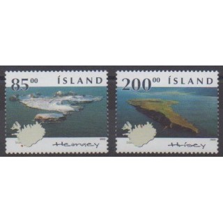 Acheter cette série de timbres d'Islande de l'année 2003 (No 975/976).