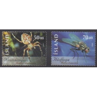 Buy this set of stamps of Iceland of the year 2005 (Nb 1021/1022).