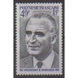 Polynésie - 1976 - No 106 - Célébrités