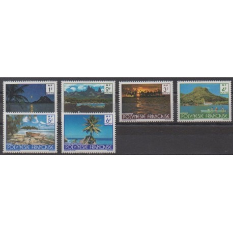 Polynesia - 1979 - Nb 132/137 - Sights - Tourism