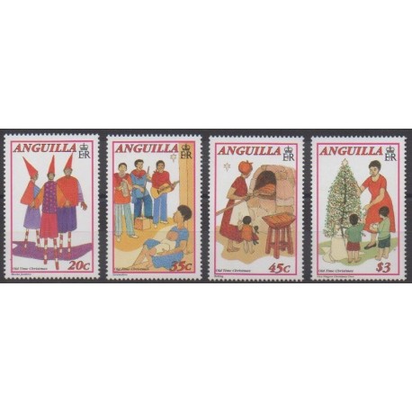 Anguilla - 1993 - No 831/834 - Noël
