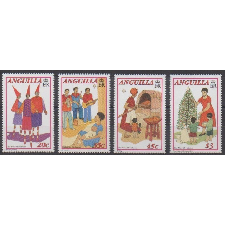 Buy this set of stamps of Anguilla of the year 1993 (Nb 831/834).