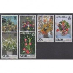 Anguilla - 2000 - Nb 973/978 - Flowers