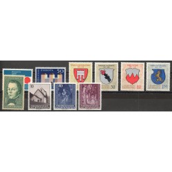 Liechtenstein - Année complète - 1964 - No 387/396