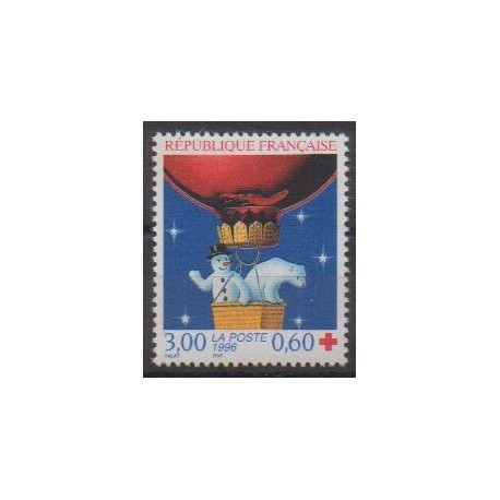 France - Poste - 1996 - No 3039a - Santé ou Croix-Rouge