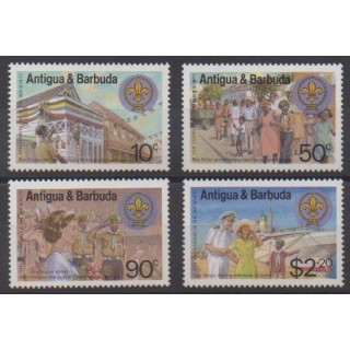 Acheter cette série de timbres d'Antigua et Barbuda de l'année 1982 (No 668/671).