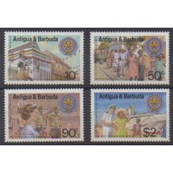Antigua and Barbuda - 1982 - Nb 668/671 - Scouts
