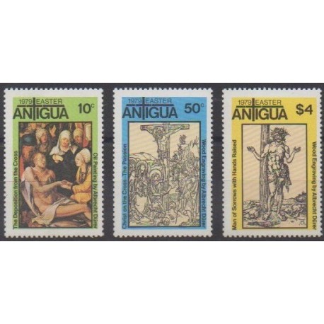 Antigua - 1979 - No 540/542 - Pâques