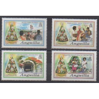 Acheter cette série de timbres d'Anguilla de l'année 1992 (No 805/808).