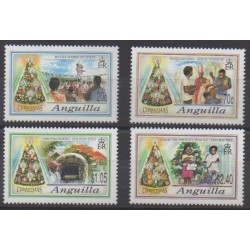 Anguilla - 1992 - No 805/808 - Noël