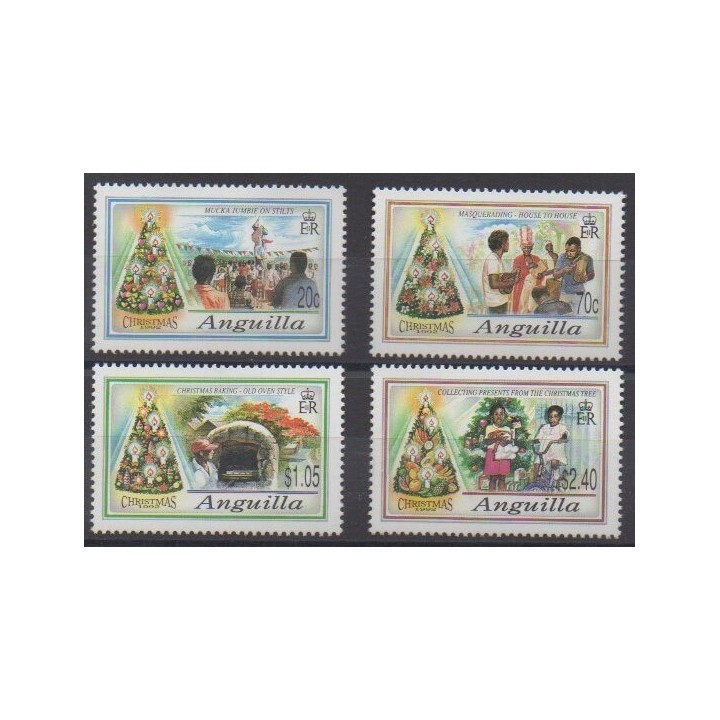 Buy this set of stamps of Anguilla of the year 1992 (Nb 805/808).