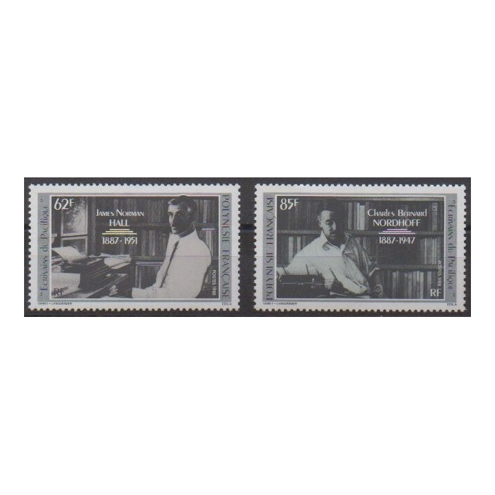 Acheter cette série de timbres de Polynésie de l'année 1988 (No 297/298).