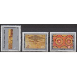 Polynésie - 1989 - No 328/330 - Art