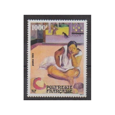 Polynésie - 1989 - No 346 - Peinture