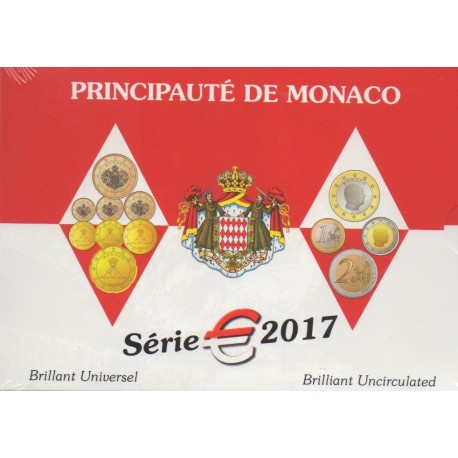 Coin set - Monaco - 2017 - BU