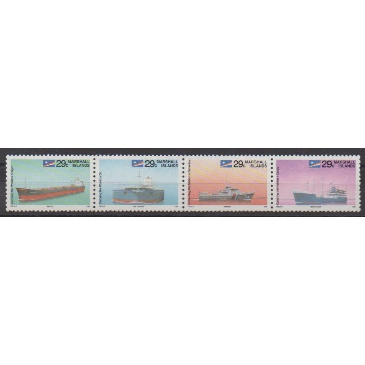 Acheter cette série de timbres de Marshall de l'année 1992 (No 397/400).