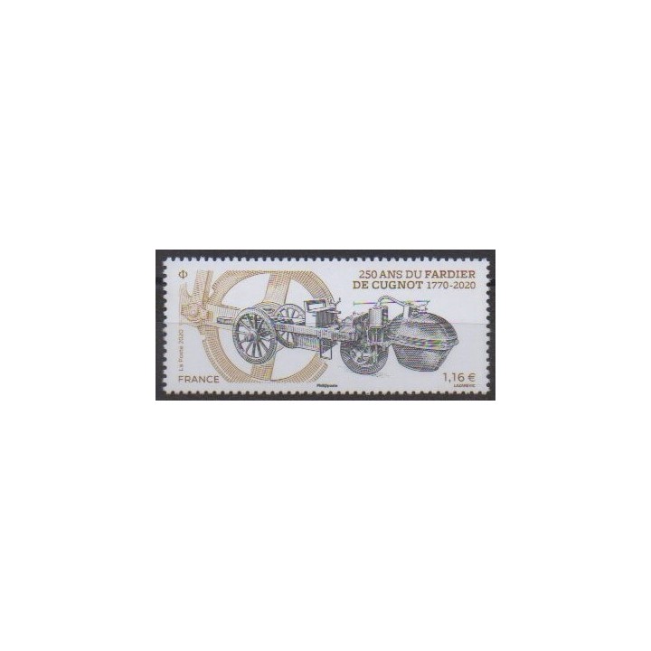 Buy this stamp of France of the year 2020 (Fardier de Cugnot).