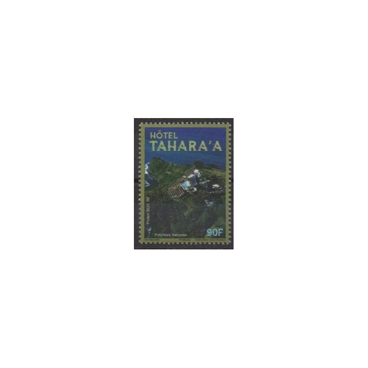 Buy this stamp of Polynesia of the year 2020 (Hôtel Tahara'a).