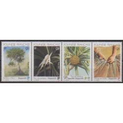 Polynésie - 1995 - No 489/492 - Flore