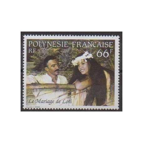 Polynésie - 1995 - No 482 - Littérature
