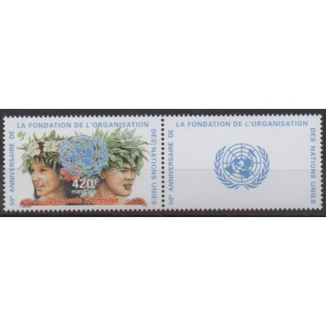 Polynésie - 1995 - No 493 - Nations unies