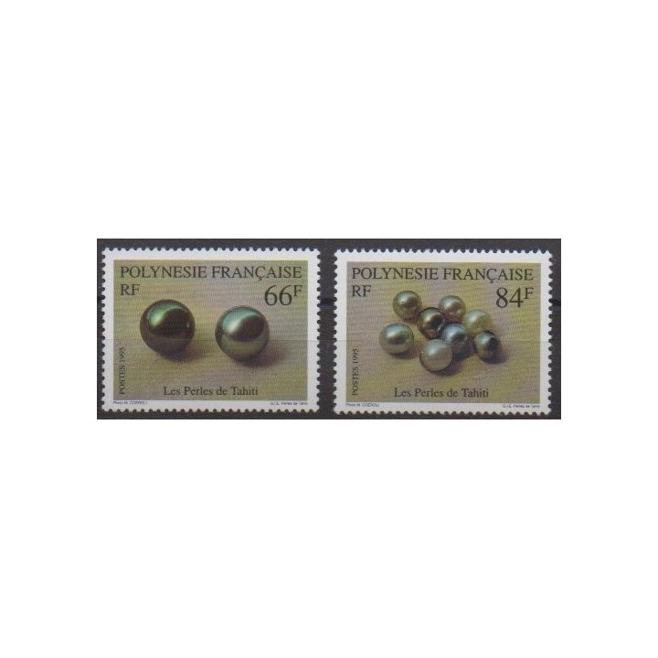 Buy this set of stamps of Polynesia of the year 1995 (Nb 477/478).
