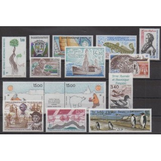 Acheter les timbres des Terres Australes et Antarctiques Françaises de l'année 1992 (No 163/170 - PA119/PA124).