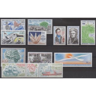 Acheter les timbres des Terres Australes et Antarctiques Françaises de l'année 1990 (No 148/154 - PA110/PA114).