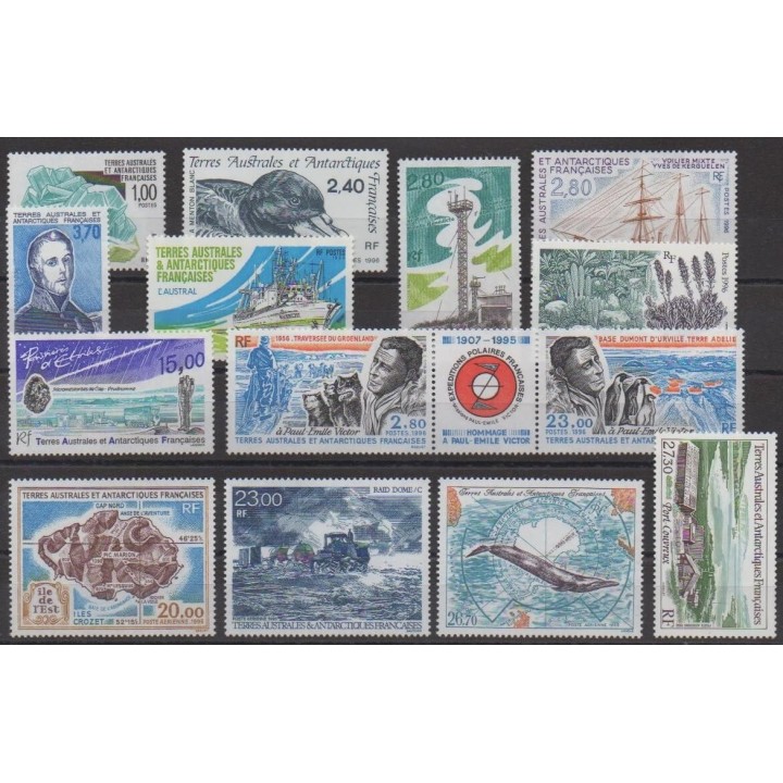 Buy the stamps of FSAL of the year 1996 (Nb 203/212 - PA137/PA140).