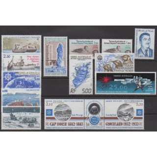 Acheter les timbres des Terres Australes et Antarctiques Françaises de l'année 1982 (No 95/101 - PA71/PA78).