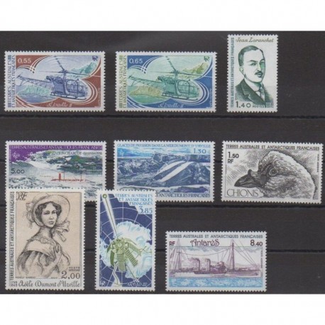 French Southern Territories - Complete year - 1981 - Nb 92/94 - PA65/PA70