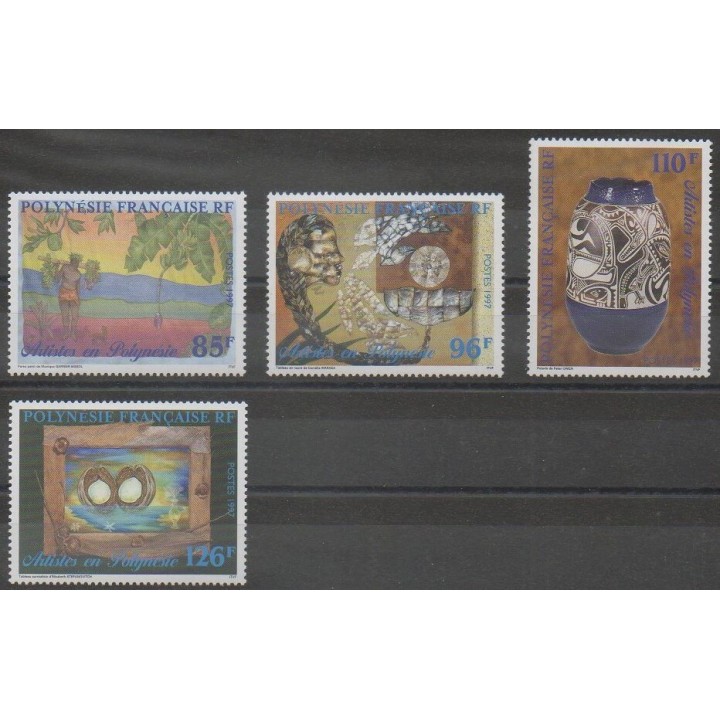 Buy this set of stamps of Polynesia of the year 1997 (Nb 549/552).