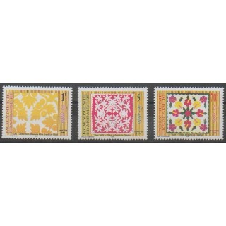 Buy this set of stamps of Polynesia of the year 1997 (Nb 528/530).