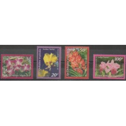 Polynésie - 1998 - No 560/563 - Orchidées