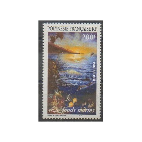 Polynésie - 1998 - No 570 - Vie marine