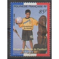 Polynésie - 1998 - No 571 - Coupe du monde de football